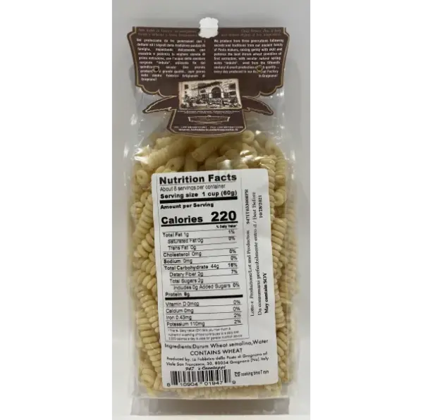 Gragnano Cavatappi Pasta - Authentic Italian, 17.6 oz - Image 2