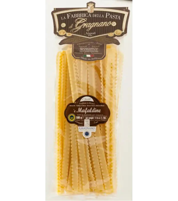Gragnano Mafaldine Pasta 500g - Authentic Italian Artisanal