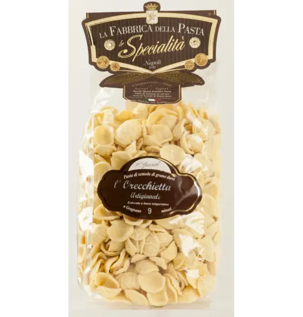 Gragnano Orecchiette Pasta by La Fabbrica - 500g/17.6oz