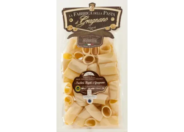Gragnano Paccheri Pasta - Authentic Italian Pasta - 500g