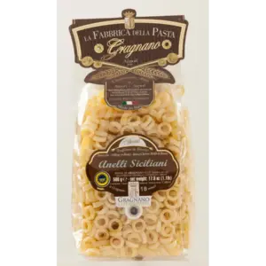 Gragnano Sicilian Ring Pasta 500g (17.6 oz) - Authentic Italian