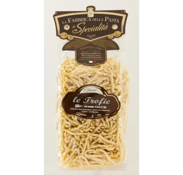 Gragnano Trofie Pasta 500g - Authentic Italian Artisanal Pasta