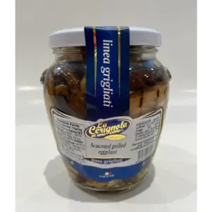 Grilled Eggplant Mediterranean Style Ready to Eat | La Cerignola 19oz