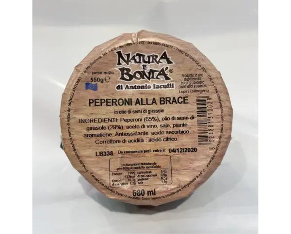 Grilled Roasted Peppers Natura e Bontà 19 oz