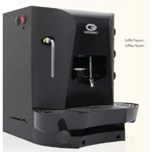 Grimac Opale Black Espresso Machine with Steam Wand for Pods