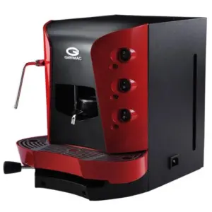 Grimac Terry Opale Espresso Machine with Steam Wand in Red