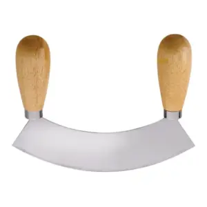 Harold Mezzaluna Knife - Curved Herb Chopper with Ergonomic Handle