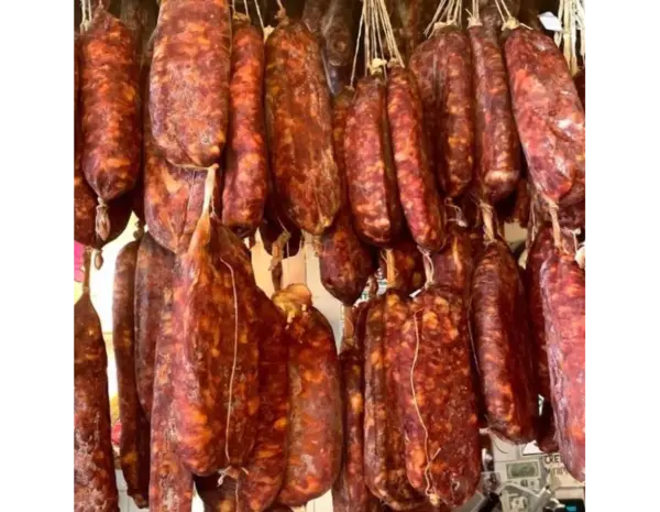 Hot Italian Soppressata by Calabria Pork Store - Flat Sliced