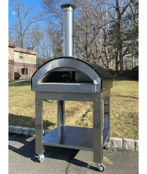 ilFornino Grande Wood Fired Pizza Oven with Stand - 35.5" Cooking Area - Image 5