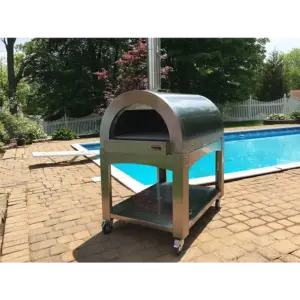 ilFornino Professional Wood Fire Pizza Oven with Flat Cooking Surface