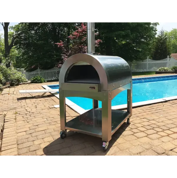 ilFornino Professional Wood Fire Pizza Oven with Flat Cooking Surface