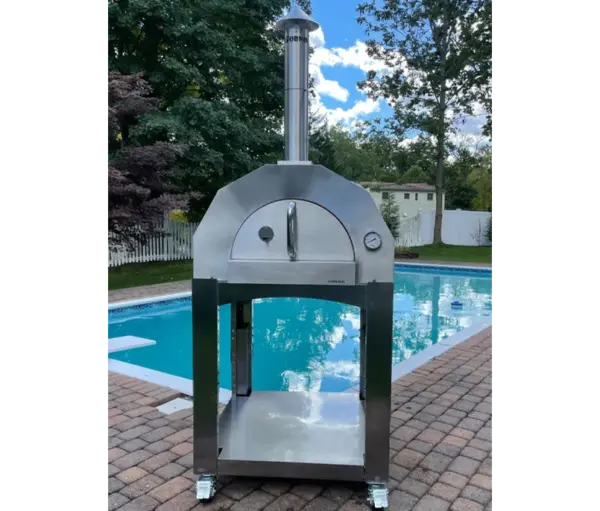 ilFornino Wood Fired Pizza Oven - Stainless Steel Adjustable Stand