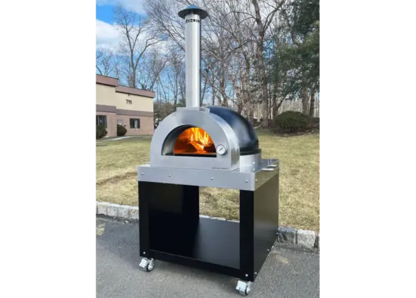 ilFornino Wood Fired Pizza Oven with Cart - Elite Chef's Edition