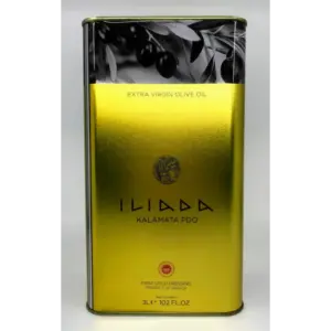 Iliada Extra Virgin Olive Oil 3L Cold Pressed Premium Quality