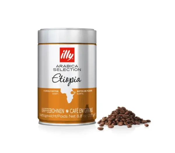 Illy Arabica Ethiopia Coffee Can 8.8oz