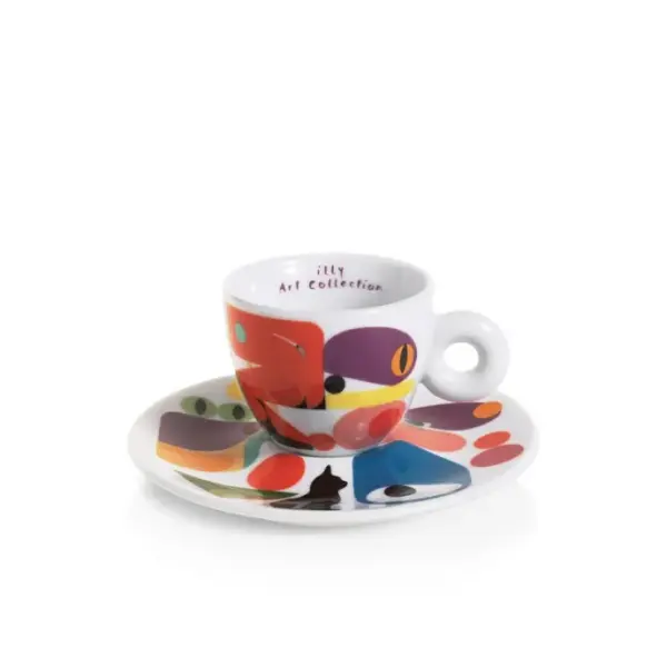illy Biennale Art Collection Espresso Cups Set of Four - Image 4