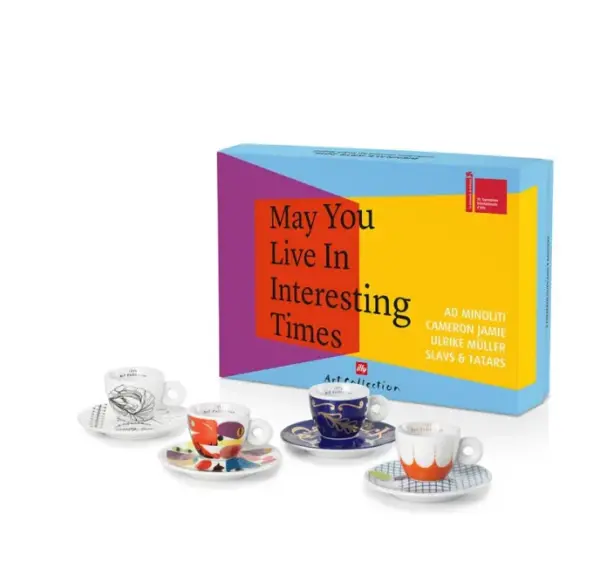 illy Biennale Art Collection Espresso Cups Set of Four