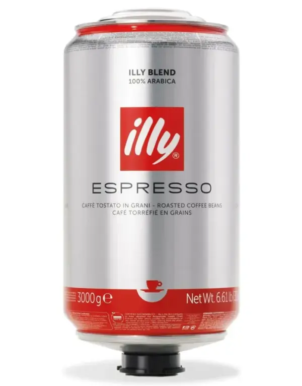 Illy Classico Medium Roast Coffee Beans in 3kg Metal Can