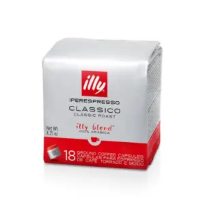illy Classico Medium Roast iperEspresso Capsules - 18 Count