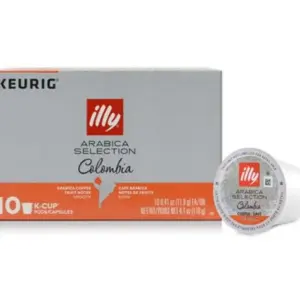 illy Colombian Arabica K-Cups for Keurig 10ct
