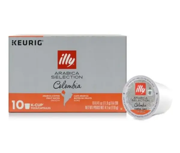 illy Colombian Arabica K-Cups for Keurig 10ct