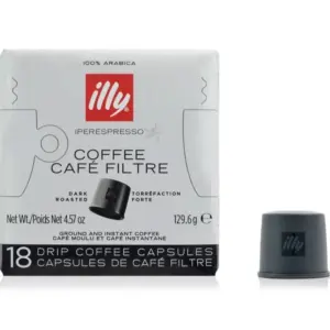 Illy-Compatible Dark Roast Coffee Capsules for Duo Machines - Iper Cube