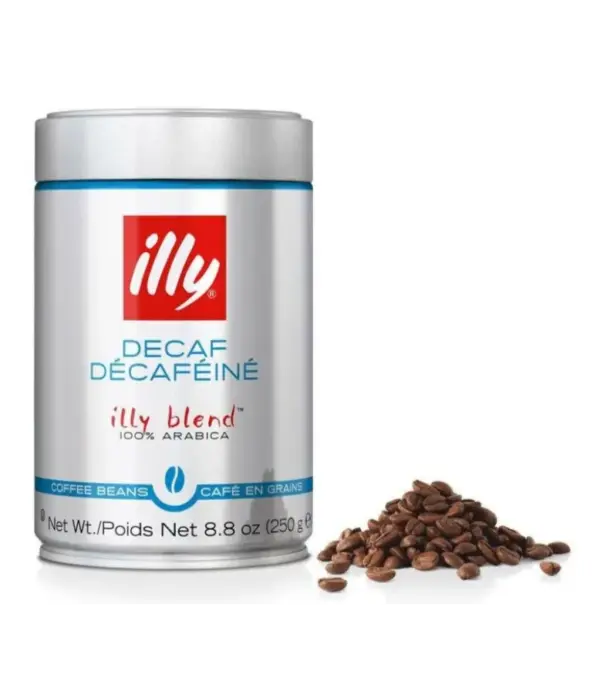 illy Decaf Coffee Beans - 8.8oz Can, Medium Roast