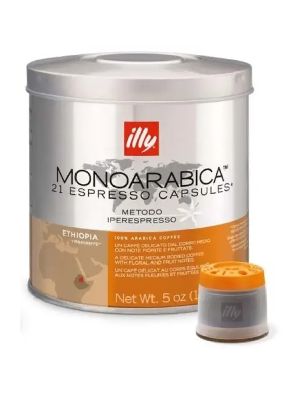 illy Ethiopia Monoarabica Iperespresso Capsules - 21 Count - Image 2