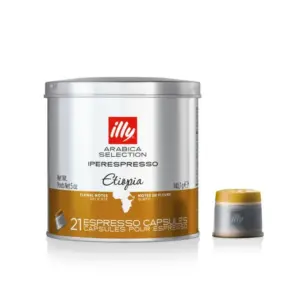 illy Ethiopia Monoarabica Iperespresso Capsules - 21 Count