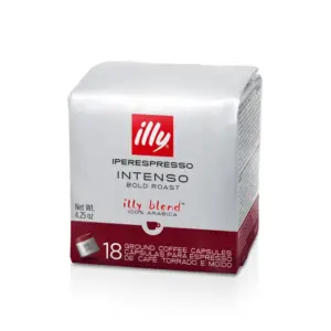 illy Intenso Dark Roast iperEspresso Capsules - 18 Count