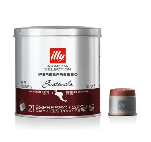 illy Iperespresso Guatemala MonoArabica Capsules - 21 Count