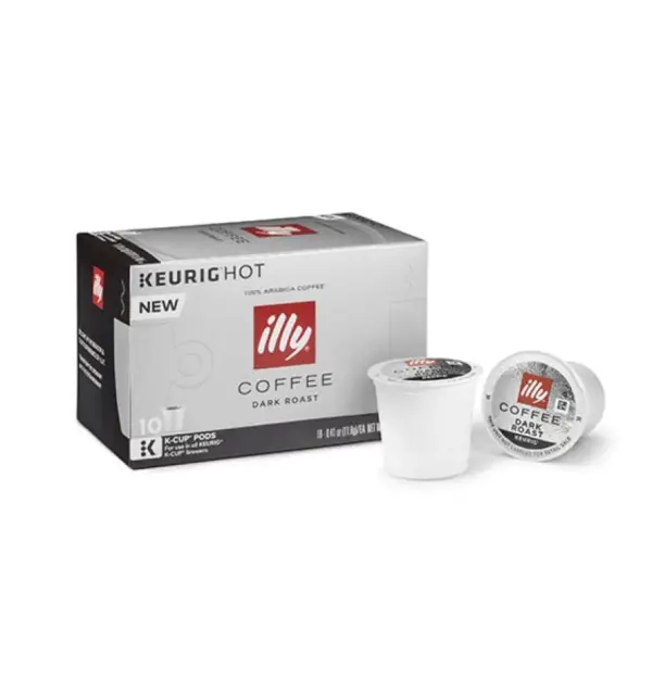 illy Medium & Dark Roast Coffee K-Cups for Keurig Brewers
