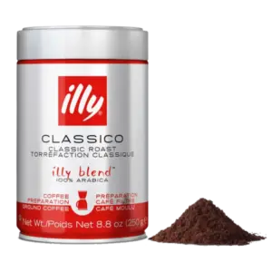 Illy Medium Roast Coffee 250g Drip Grind