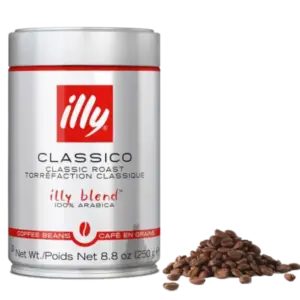 Illy Medium Roast Coffee Beans, 8.8oz Can