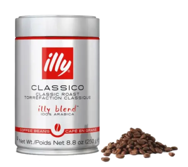 Illy Medium Roast Coffee Beans, 8.8oz Can