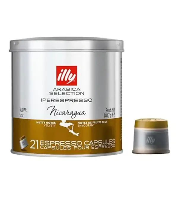 illy Nicaragua iperEspresso Coffee Capsules - 21 Count