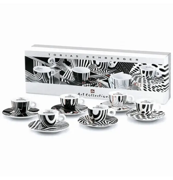 illy Rehberger Espresso Cups Set - 6-Piece Coffee Cup Collection - Image 2