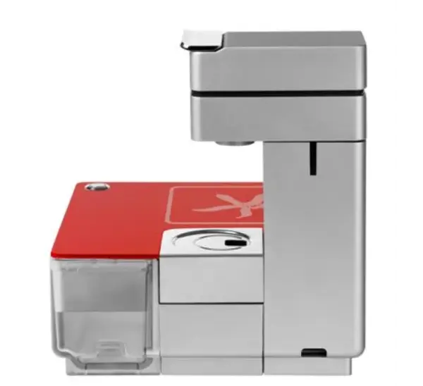 illy Y1 iperEspresso Machine in Red - Compact Coffee Maker - Image 2