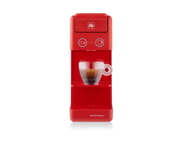 Illy Y3.3 Espresso Machine Red - iperEspresso Capsule System - Image 2