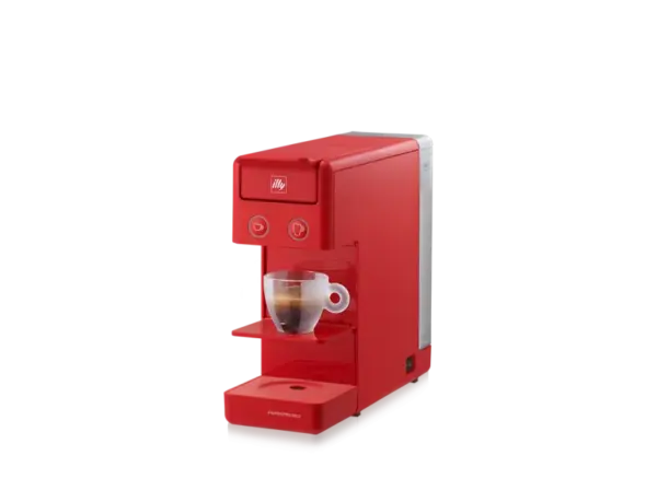 Illy Y3.3 Espresso Machine Red - iperEspresso Capsule System