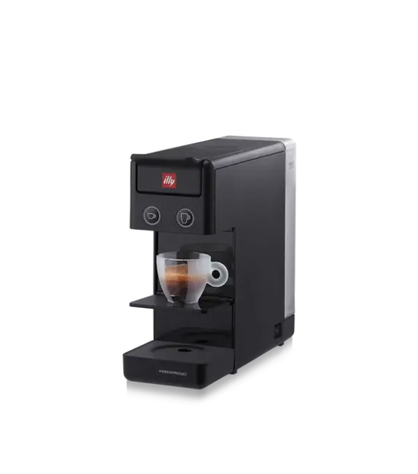 Illy Y3.3 iperEspresso Machine: Espresso & Coffee Maker in Black