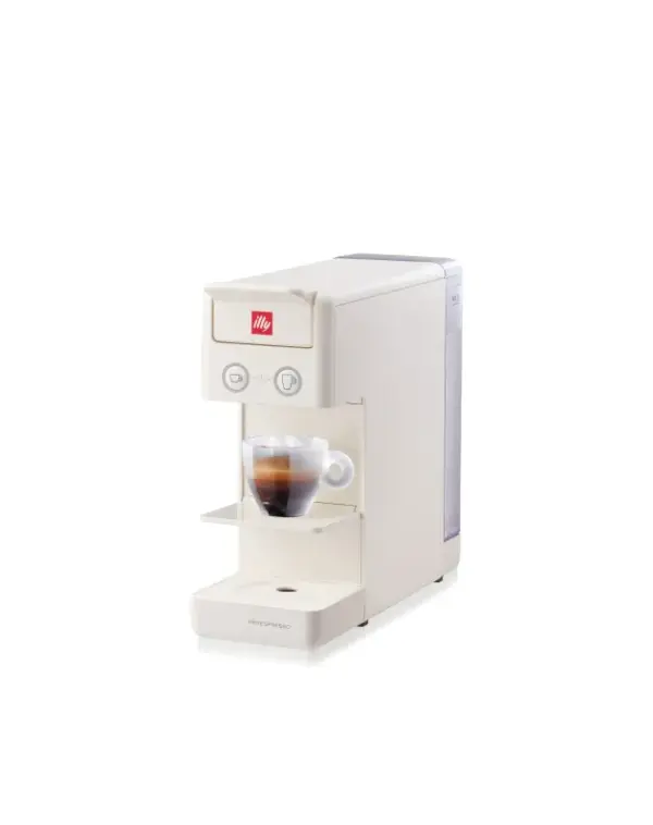 Illy Y3.3 White iperEspresso Machine for Coffee & Espresso - Image 2