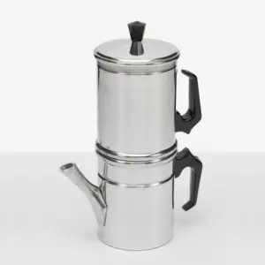 Ilsa 12-Cup Aluminum Stovetop Espresso Coffee Maker - Neapolitan Style