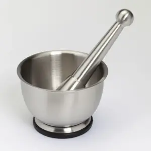 Ilsa Granite Mortar and Pestle Set for Grinding Spices