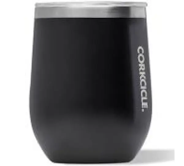 Insulated Wine Tumbler 12 oz - Leakproof Stainless Steel - Image 2
