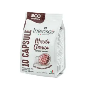 Intenso Classico Nespresso Capsules - 10 Pods per Bag