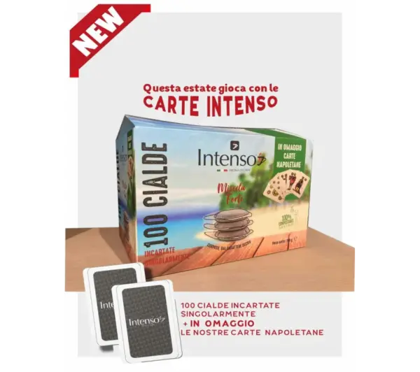Intenso Forte ESE Espresso Pods 100 Count