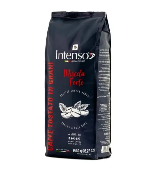 Intenso Forte Espresso Coffee Beans 2.2lb Bag - Dark Roast Whole Bean