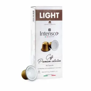 Intenso Light Roast Capsules for Nespresso Machines - 10 Count