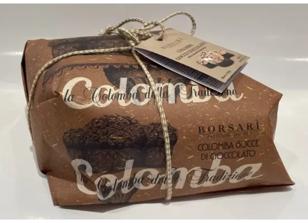 Italian Chocolate Chip Colomba Bread by Borsari 1000g - Image 2